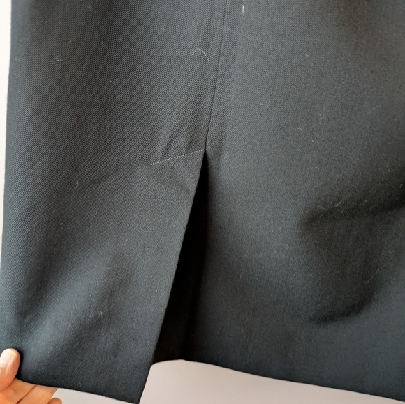 Liz Claiborne Wool Pencil Skirt sz 10 - Picture 3 of 13